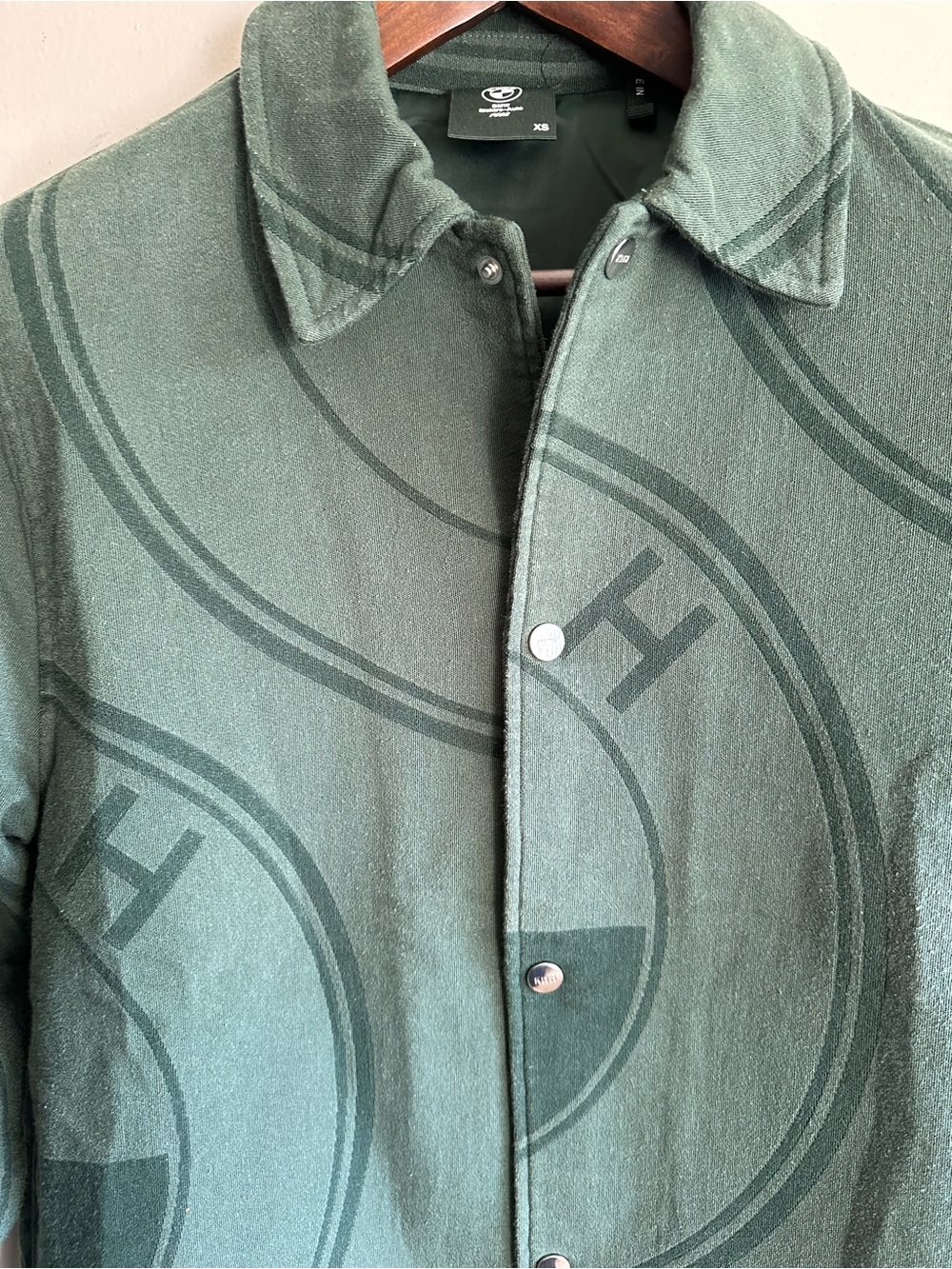 Kith x BMW Green Patterned Logo Jacket ULTRA RARE - Picture 2 of 8